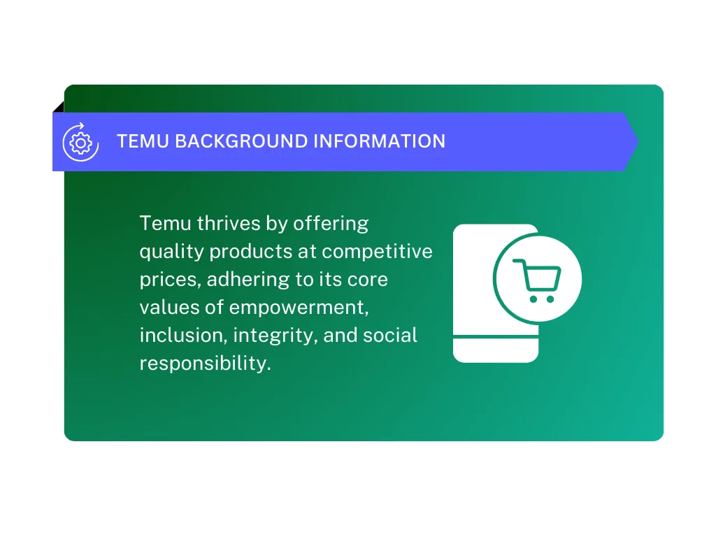 temu background information