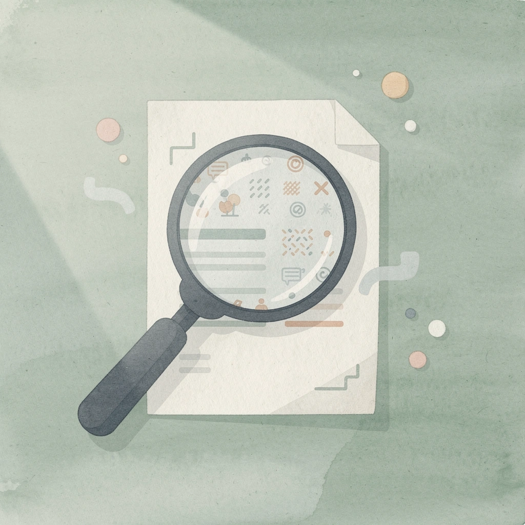Magnifying glass scene representing the search for unclaimed money