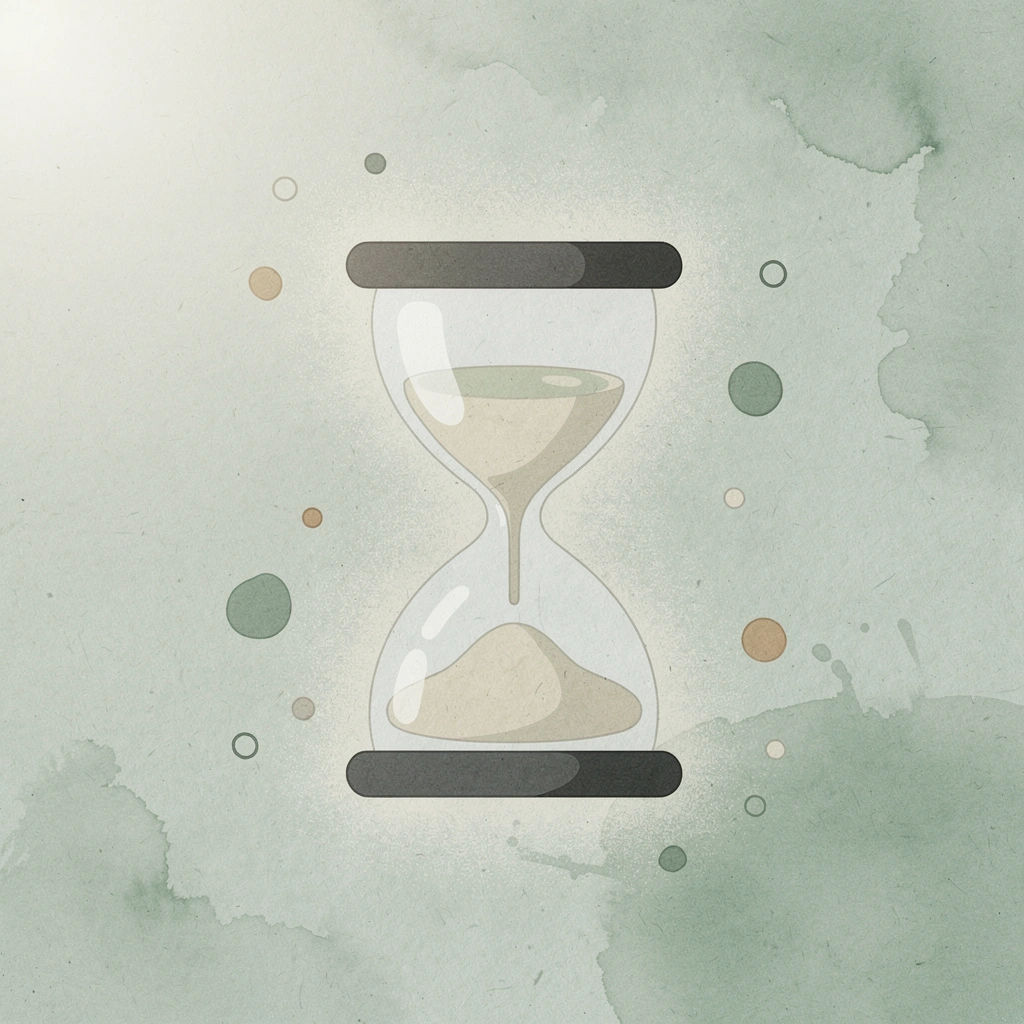 Hourglass icon representing urgent settlement deadline