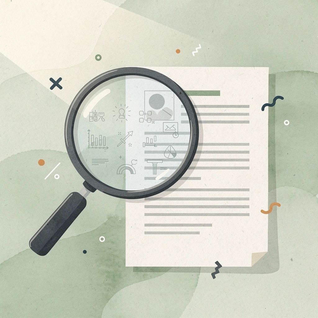 Scene of a magnifying glass examining a legal case in Los Angeles Superior Court