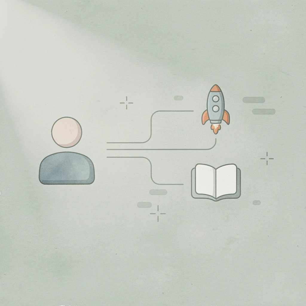 Icon showing unclaimed settlement money splitting into two paths
